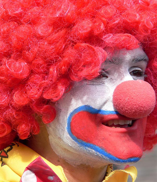 red clown